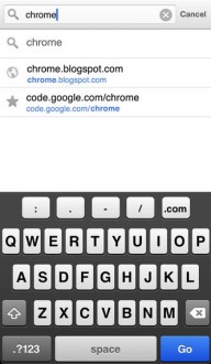 Google chrome для ipad, iphone