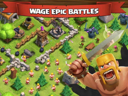 Clash of clans для android