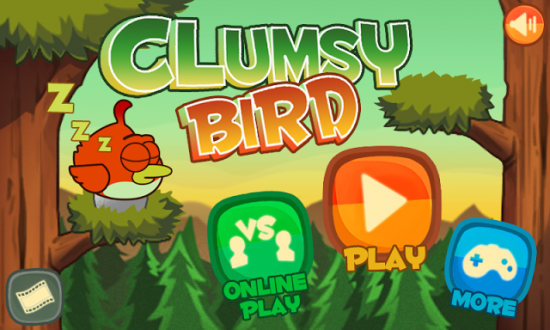 Неловкие Птицы - Clumsy Bird на андроид