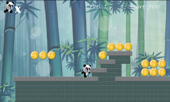 Panda Run на андроид