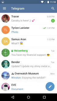 Telegram на андроид