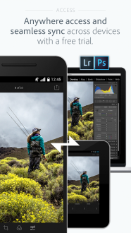 Adobe Photoshop Lightroom для android