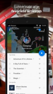 Deezer Music для android