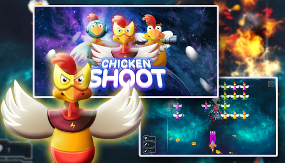 Chicken Shot - Space Warrior для android