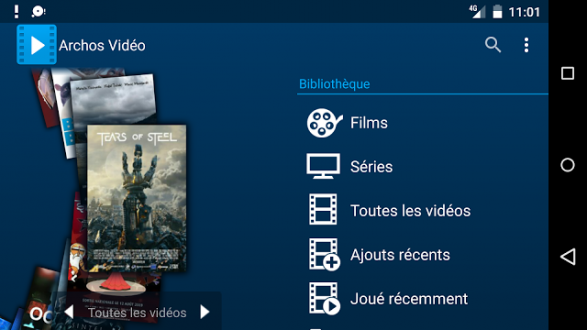 Archos Video Player на Android