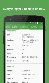 DevCheck System Info на Android
